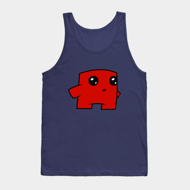 Super Meat Boy Forever Tank Top by PavelKhv